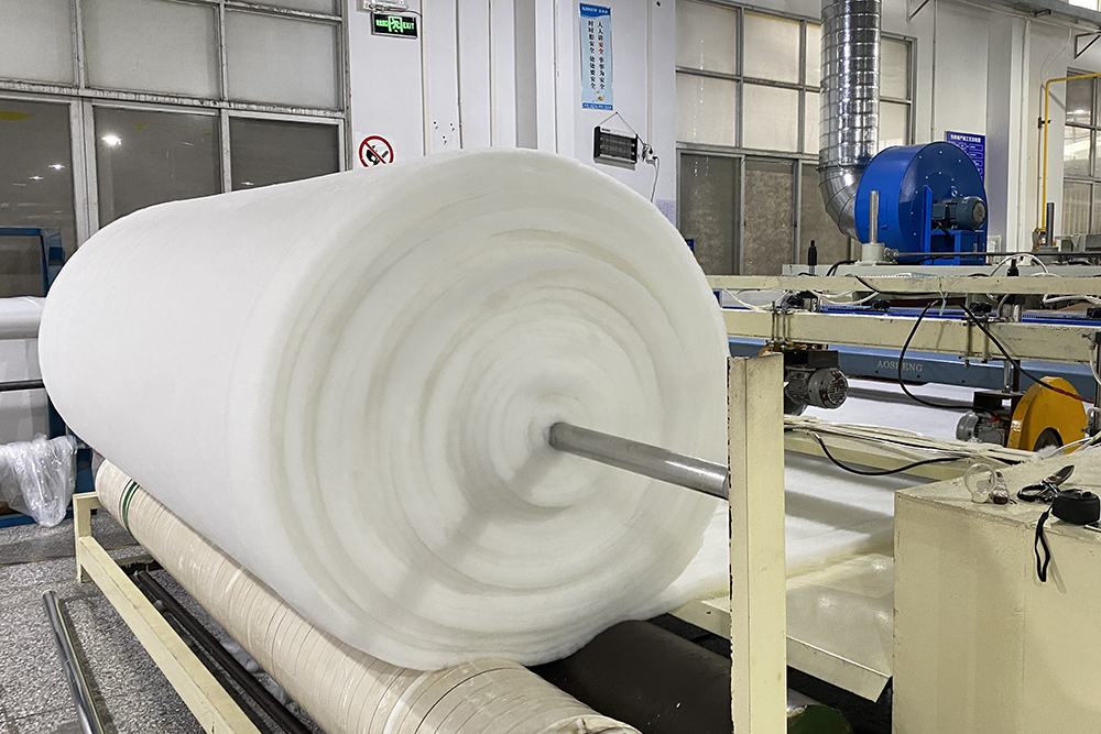 What Is A Hot Air Through Nonwoven Fabric Hot Air Cotton Heat-bonded Non-woven F
