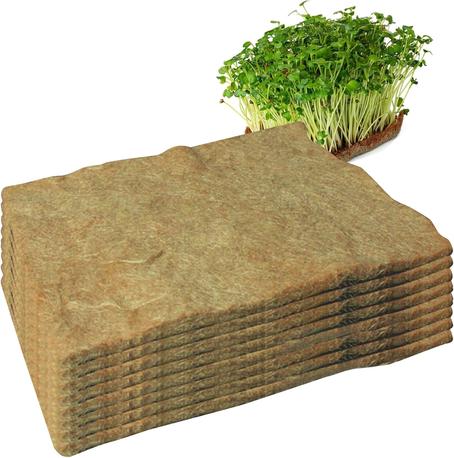 Needle Punched Nonwoven Felted Jute100% Friendly Biodegradable Jute Felt Growing