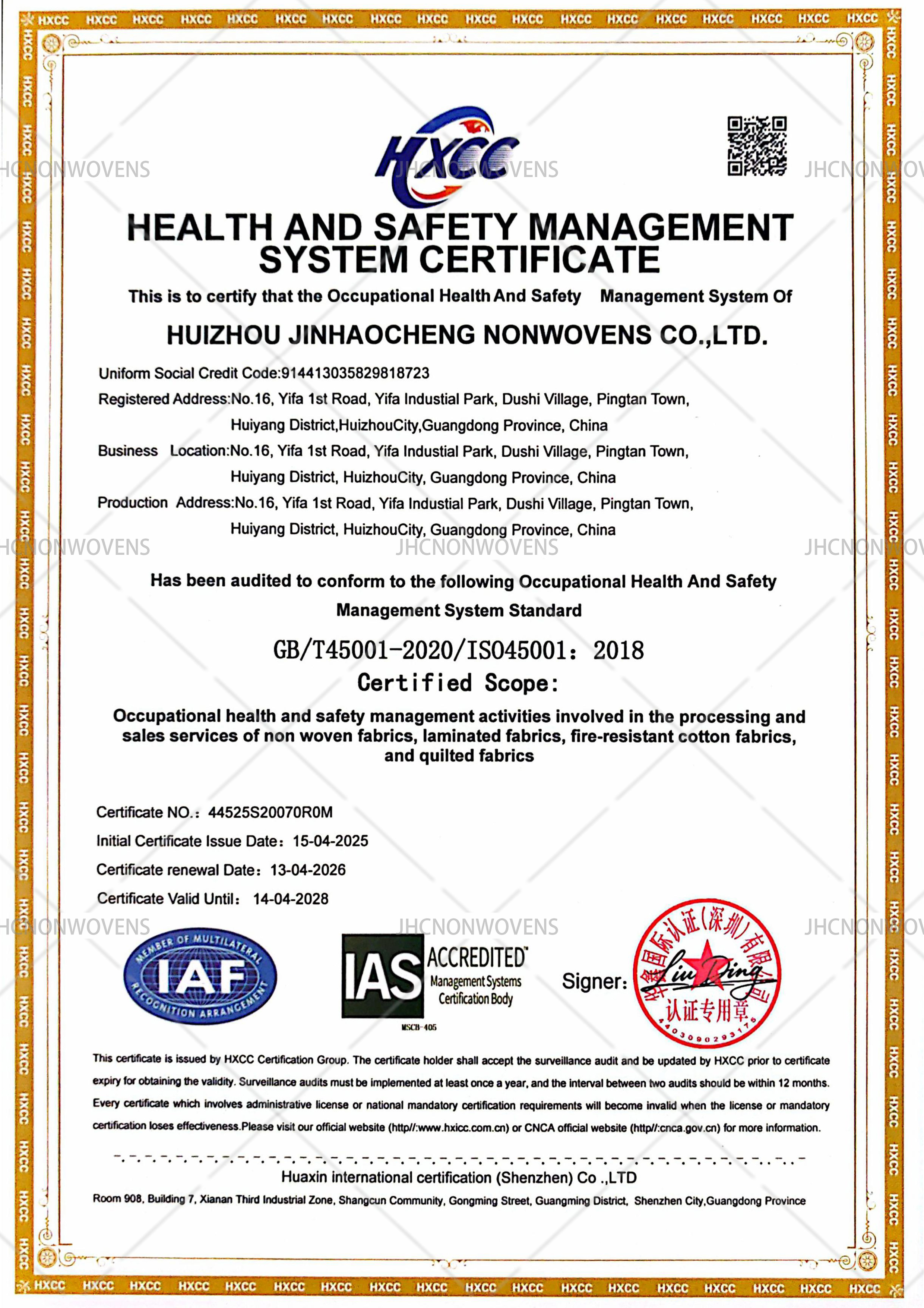 ISO 45001